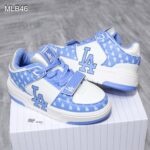 Giày MLB Chunky Liner Mid Classic Monogram LA Blue Like Auth
