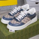 Giày Gucci GG Sneaker Black Blue Leather Supreme Canvas