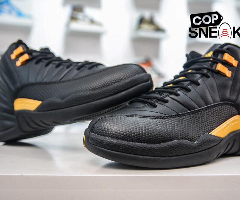 Giày Nike Air Jordan 12 Retro Black Taxi