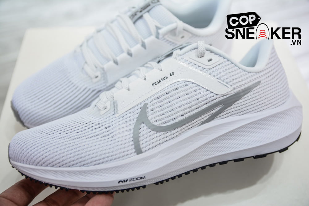 Giày Nike Zoom Pegasus 40 'White/Wolf Grey/Black/Photon Dust'