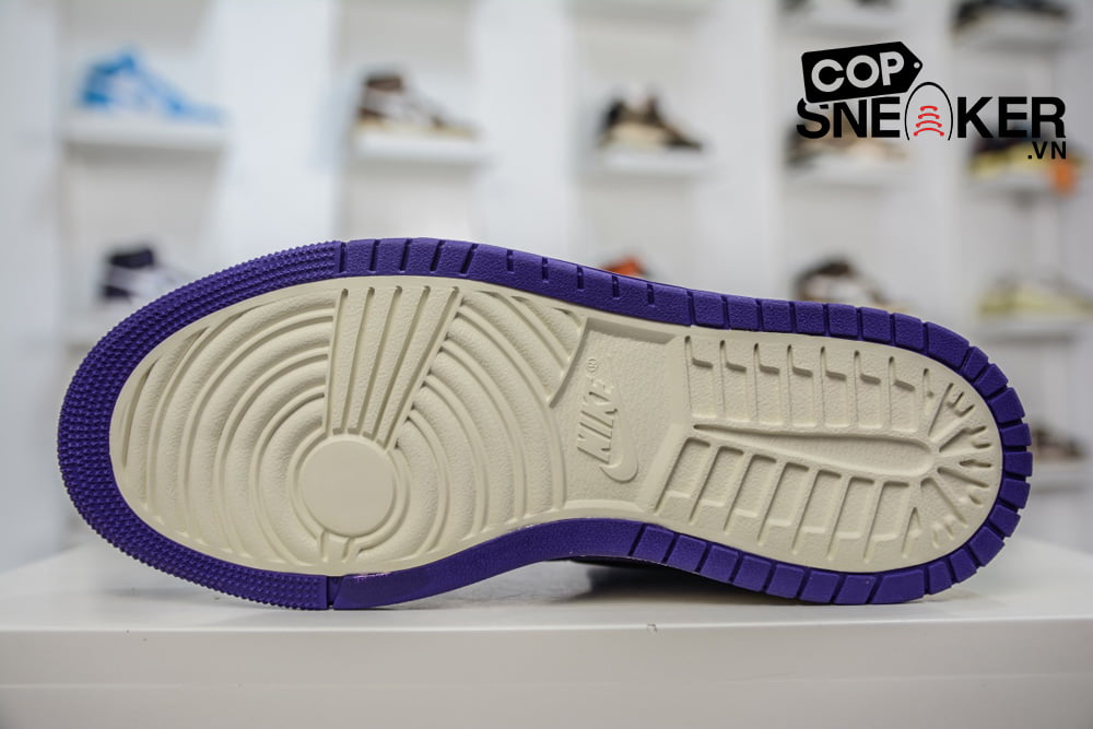 Giày Nike Air Jordan 1 High Zoom Air CMFT Purple Patent