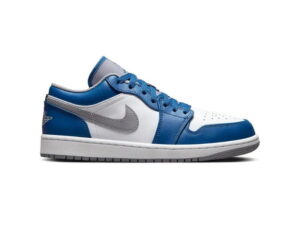 Giày Nike Air Jordan 1 Low ‘True Blue Cement’ Like Auth