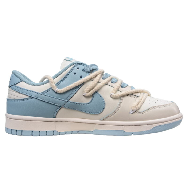 Giày Nike SB Dunk Low Custom White Light Blue