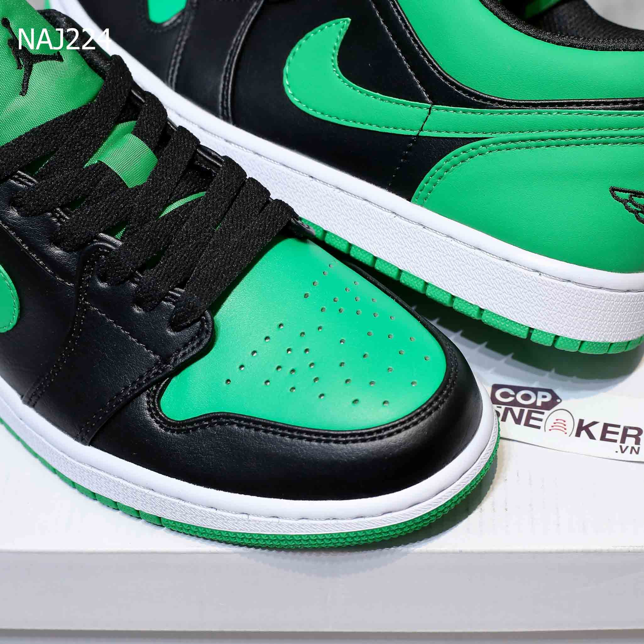 Giày Nike Air Jordan 1 Low 'Lucky Green'