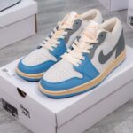 Giày Nike Air Jordan 1 Low ‘Vintage UNC Grey’ Like Auth