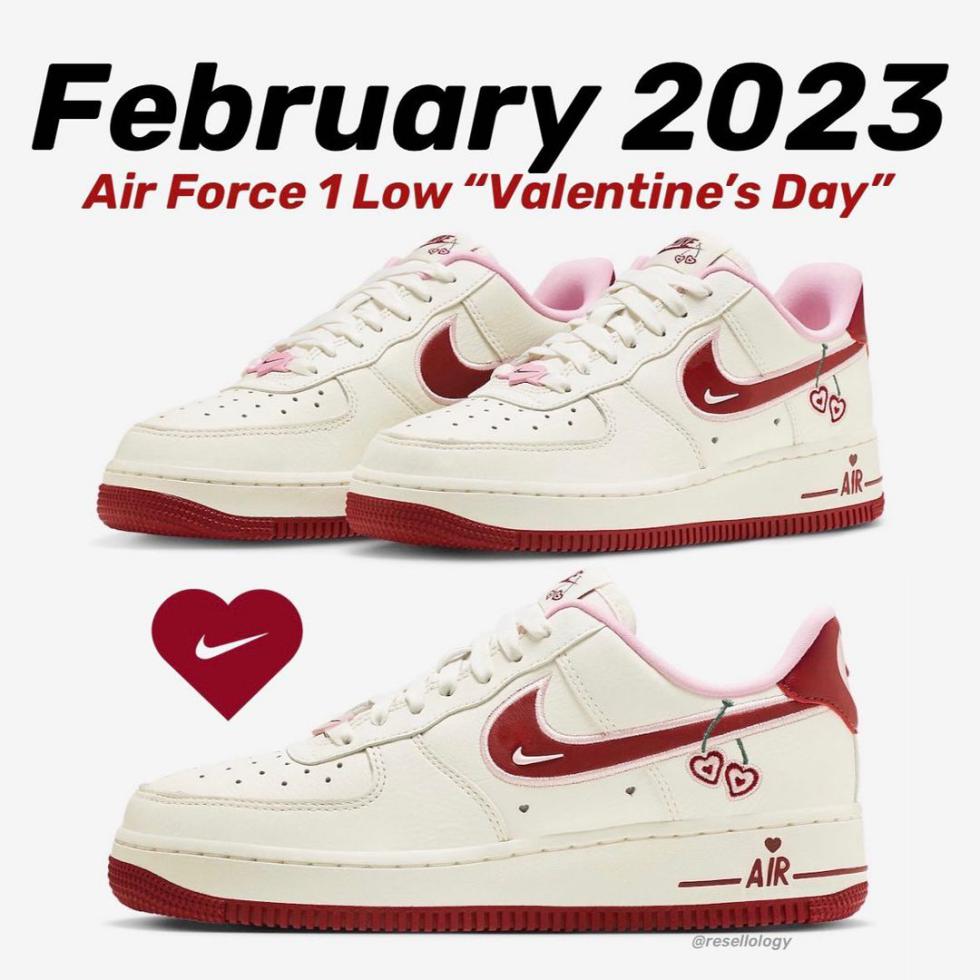 top giày sneaker air force 1 valentine hot 2023