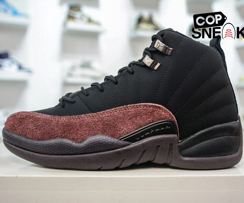 Giày Nike Air Jordan 12 Retro A Ma Maniereb Black