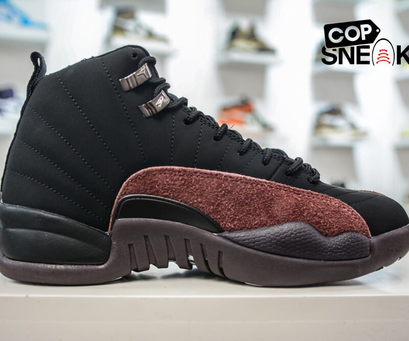 Giày Nike Air Jordan 12 Retro A Ma Maniereb Black