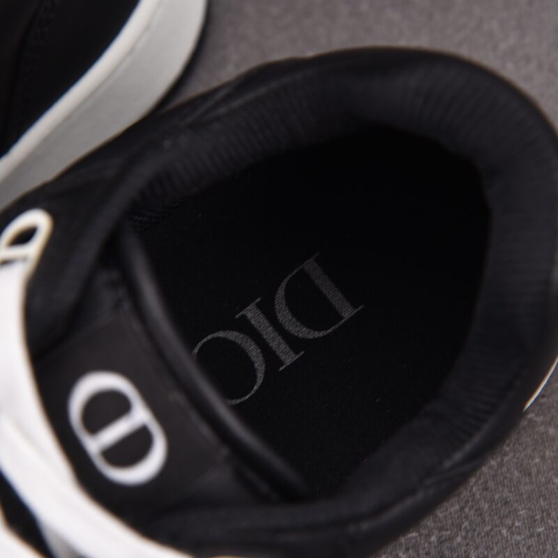 (BEST) Dior B27 Low Black CD Diamond Canvas
