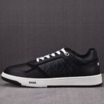 (BEST) Dior B27 Low Black CD Diamond Canvas