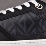 (BEST) Dior B27 Low Black CD Diamond Canvas