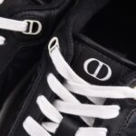 (BEST) Dior B27 Low Black CD Diamond Canvas