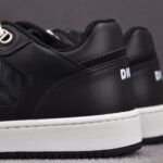 (BEST) Dior B27 Low Black CD Diamond Canvas