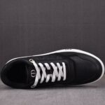 (BEST) Dior B27 Low Black CD Diamond Canvas