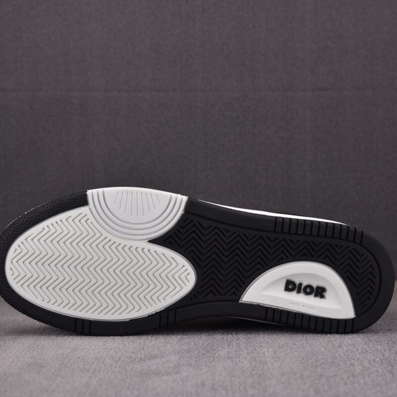 (BEST) Dior B27 Low Black CD Diamond Canvas