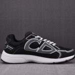 (BEST) Dior B30 Sneaker Black Mesh and Technical Fabric