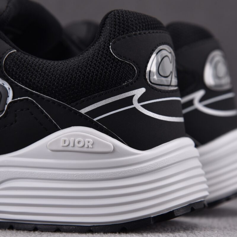 (BEST) Dior B30 Sneaker Black Mesh and Technical Fabric