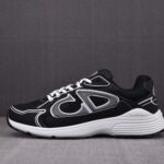 (BEST) Dior B30 Sneaker Black Mesh and Technical Fabric