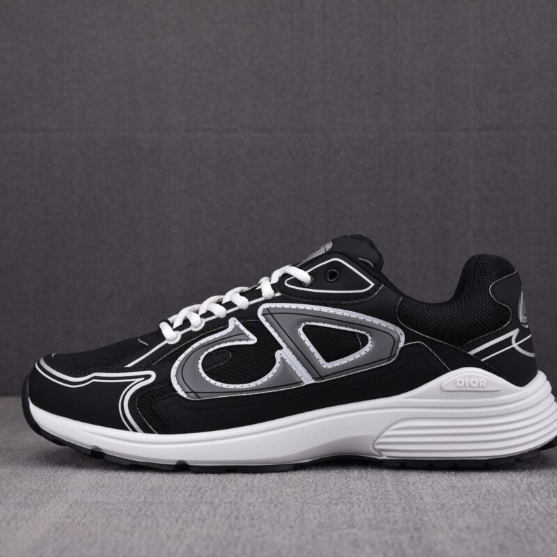 (BEST) Dior B30 Sneaker Black Mesh and Technical Fabric
