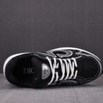 (BEST) Dior B30 Sneaker Black Mesh and Technical Fabric