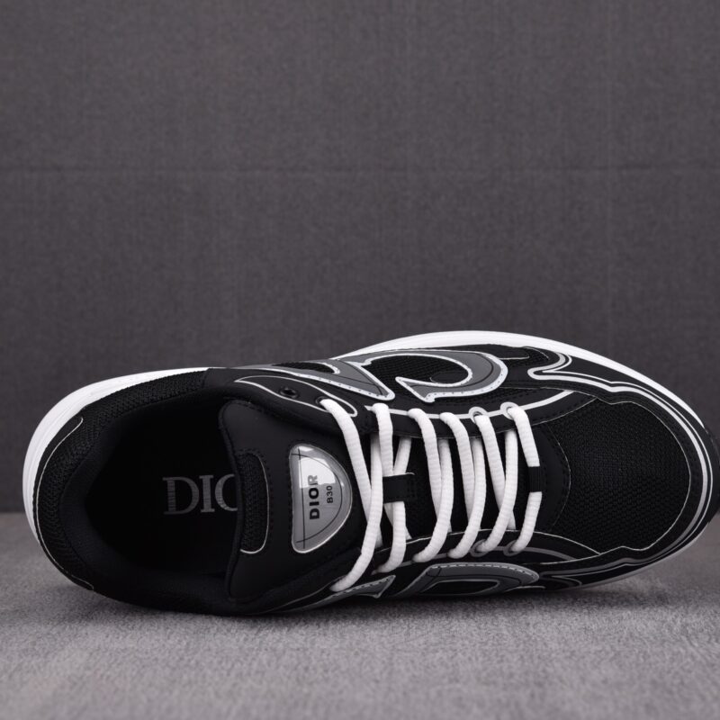 (BEST) Dior B30 Sneaker Black Mesh and Technical Fabric
