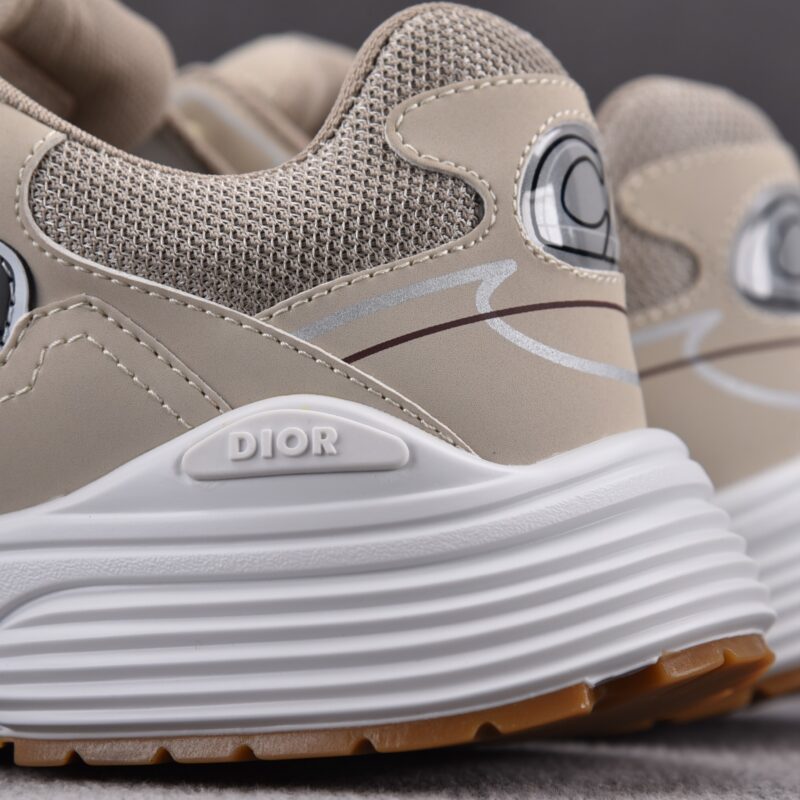 (BEST) Dior B30 Sneaker Cream Mesh and Technical Fabric