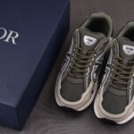 (BEST) Dior B30 Sneaker 'OLIVE BEIGE'