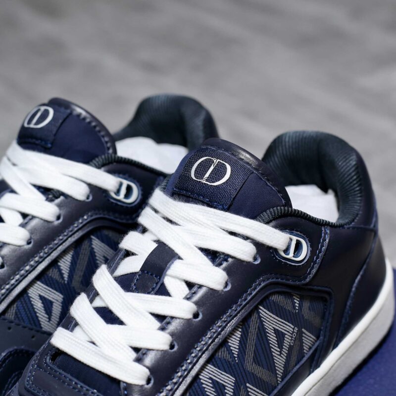 Dior B27 Low Navy Blue CD Diamond Canvas