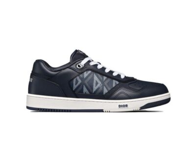 Dior B27 Low Navy Blue CD Diamond Canvas