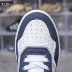 Giày Dior B27 Low Deep Blue and White họa tiết da Oblique Galaxy Like Auth