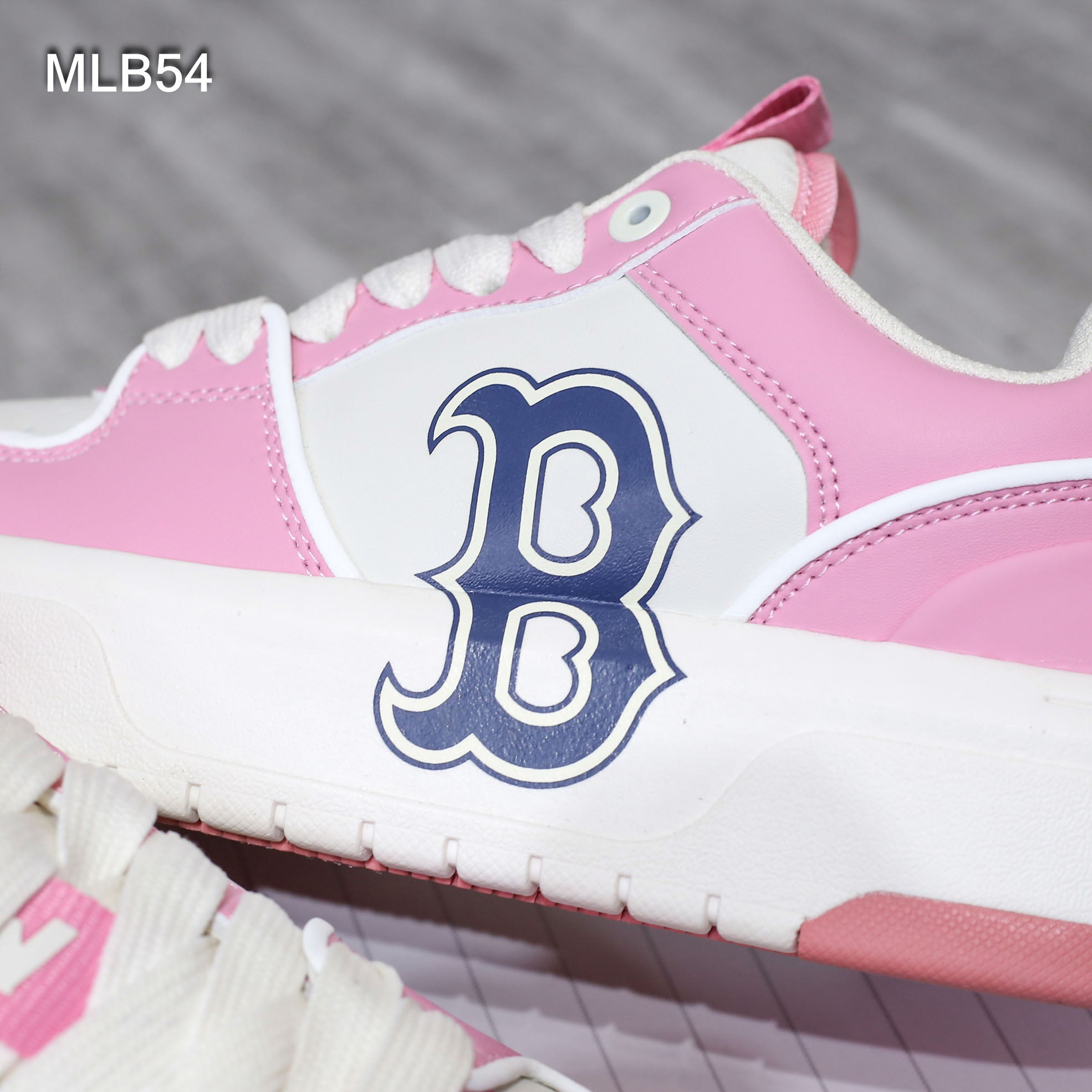 Giày MLB Chunky Liner Candy Pop Pink Boston Red Sox