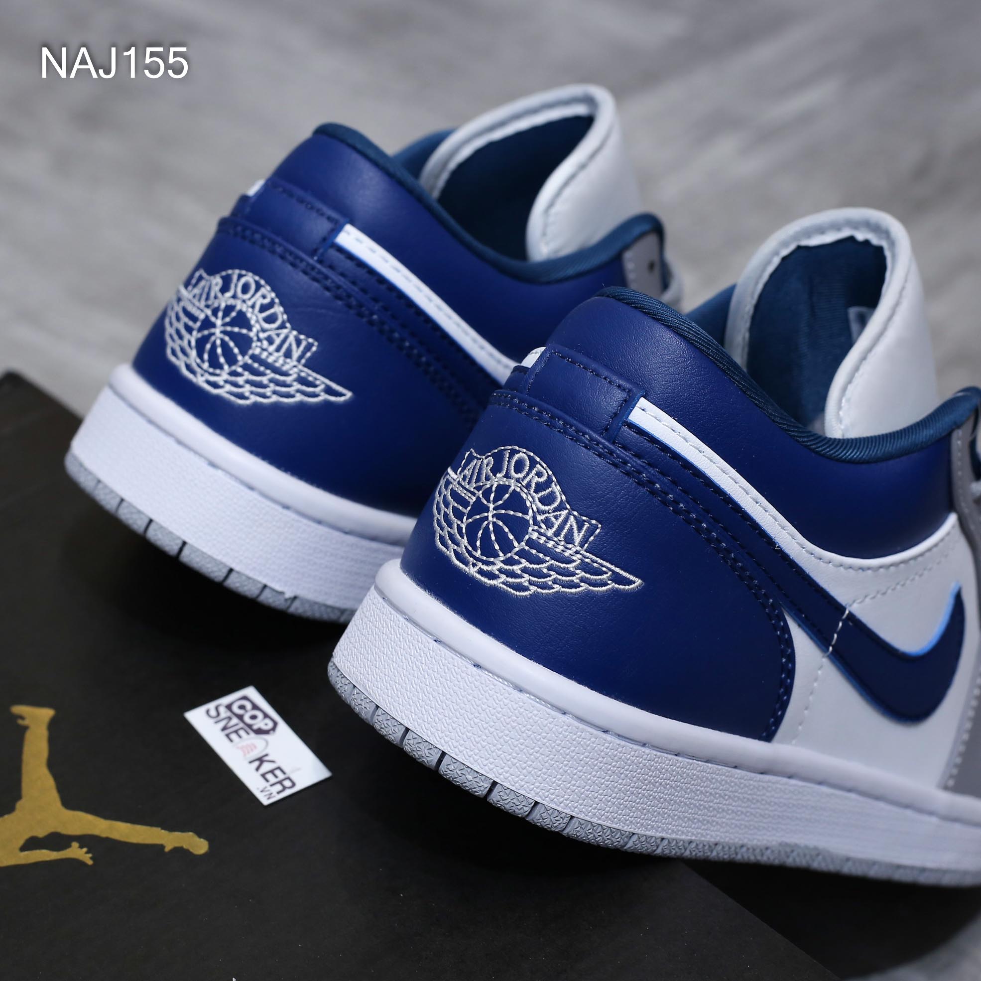 Giày Nike Air Jordan 1 Low ‘French Blue’