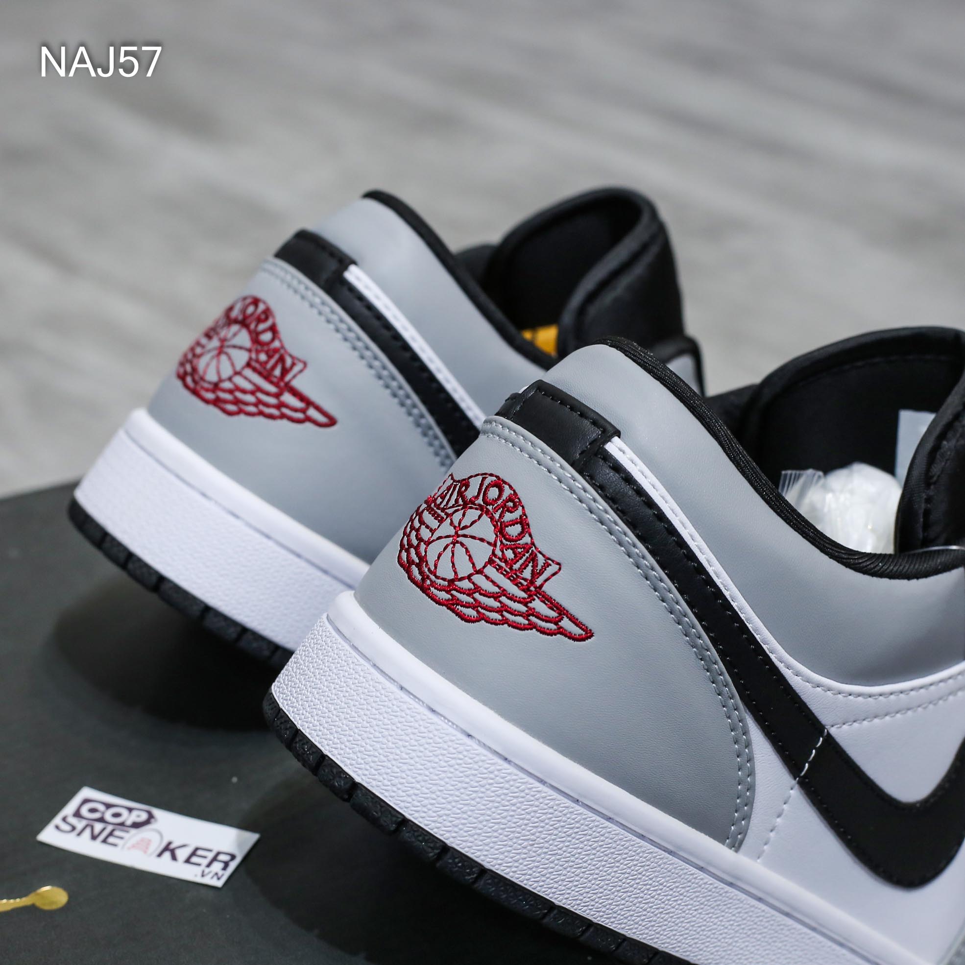 Giày Nike Air Jordan 1 Low Light Smoke Grey