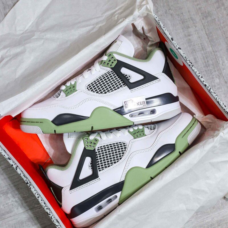 Giày Nike Air Jordan 4 Retro ‘Seafoam’