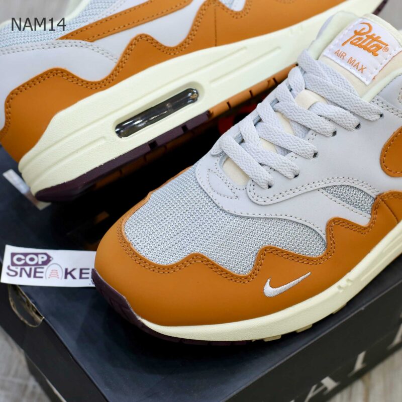 Giày Nike Air Max 1 x Patta Waves Monarch Like Auth