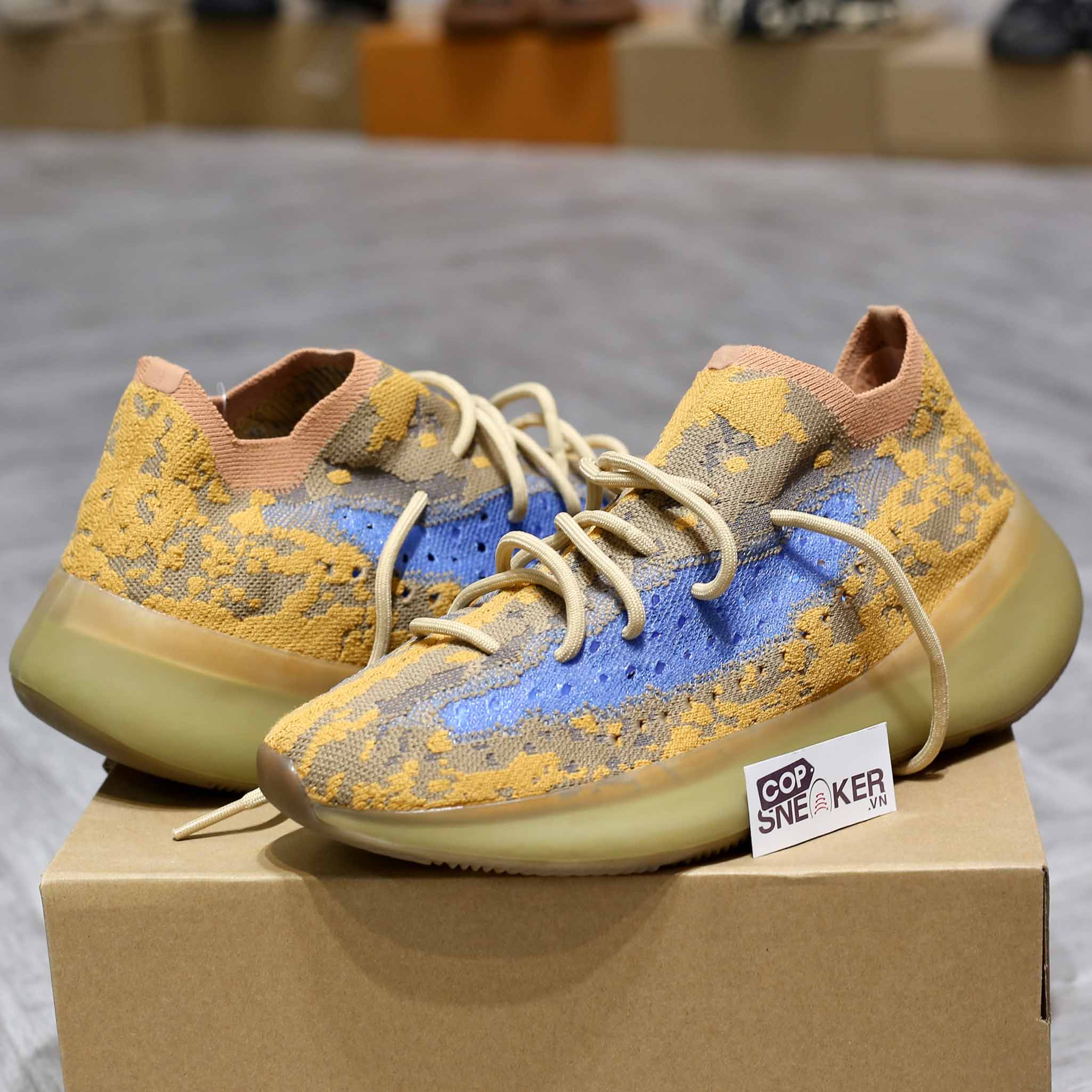 Yeezy Boost 380 Blue Oat Non Reflective