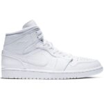 Giày Nike Air Jordan 1 Mid Triple White