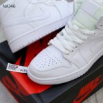 Giày Nike Air Jordan 1 Mid Triple White Like Auth