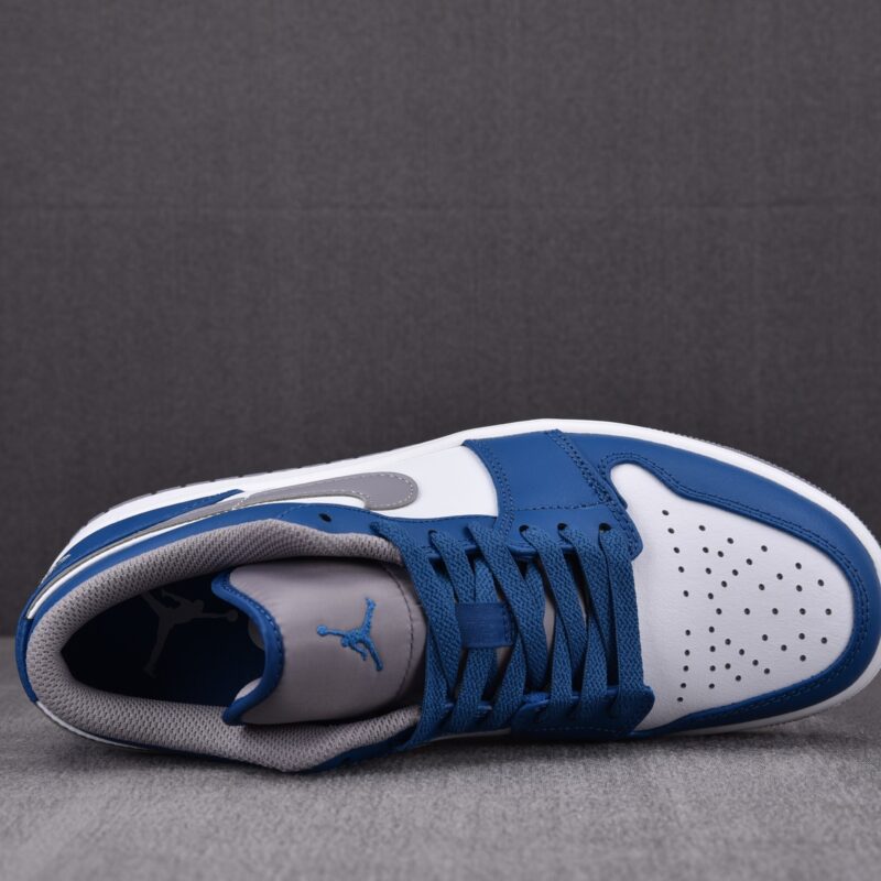 (BEST) Air Jordan 1 Low ‘True Blue Cement’
