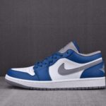 (BEST) Air Jordan 1 Low ‘True Blue Cement’
