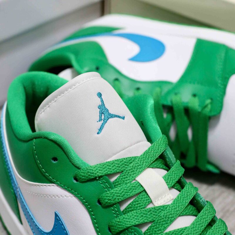 Giày Air Jordan 1 Low ‘Lucky Green Aquatone’ Best Quality