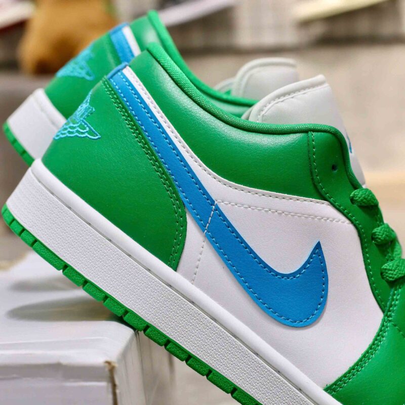 Giày Air Jordan 1 Low ‘Lucky Green Aquatone’ Best Quality