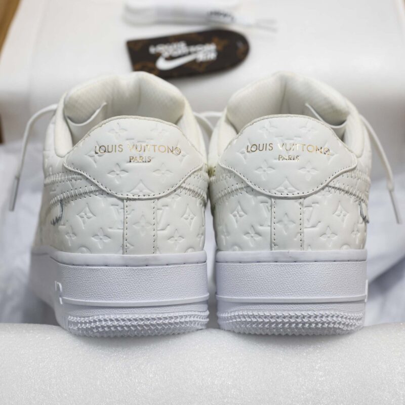 Giày Louis Vuitton x Nike Air Force 1 Low By Virgil Abloh ‘White’ Best Quality