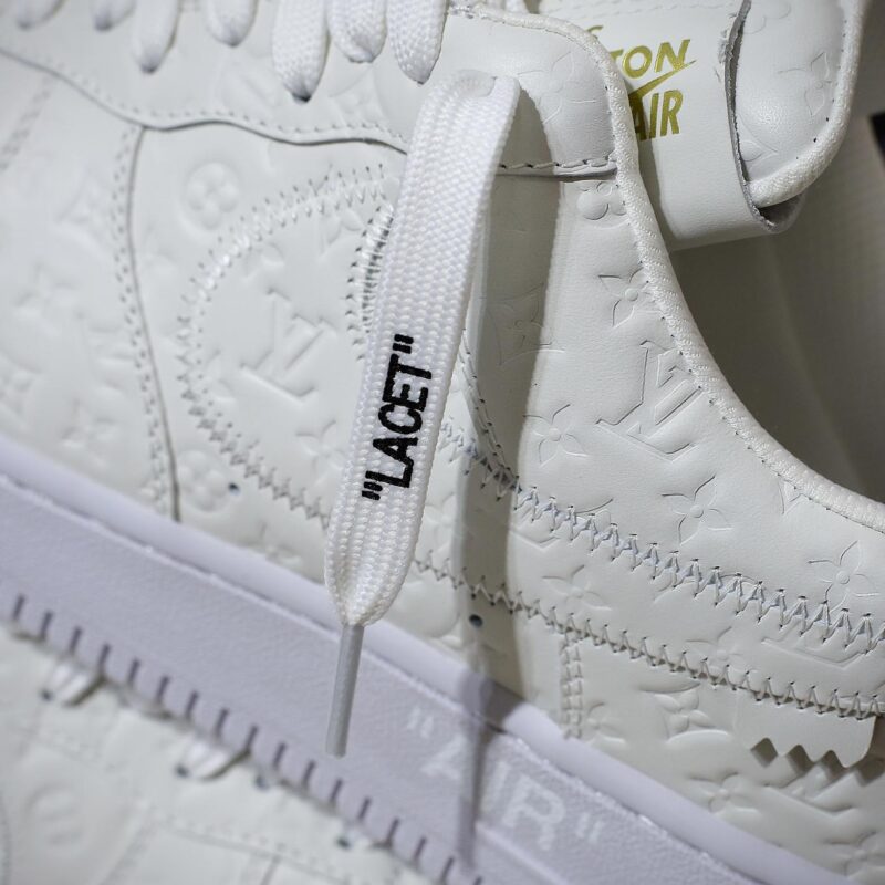 Giày Louis Vuitton x Nike Air Force 1 Low By Virgil Abloh ‘White’ Best Quality