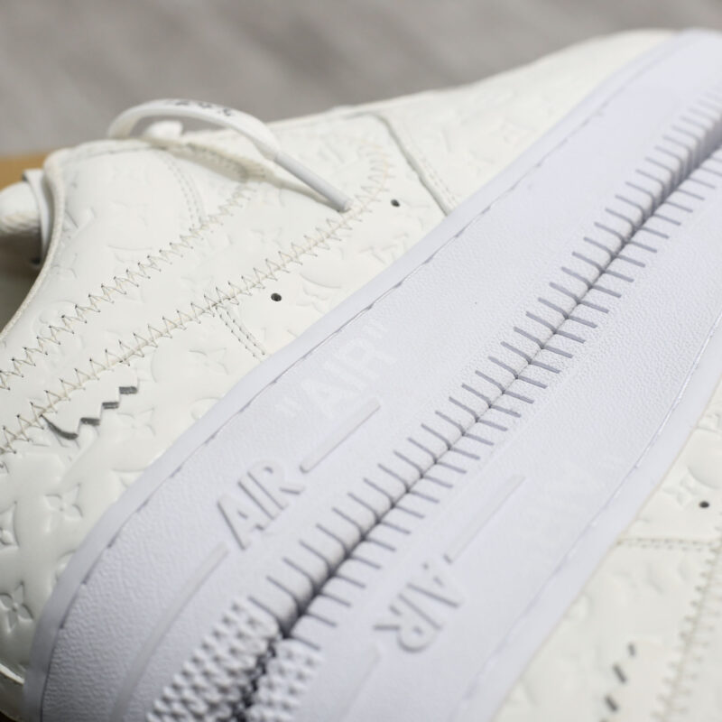 Giày Louis Vuitton x Nike Air Force 1 Low By Virgil Abloh ‘White’ Best Quality