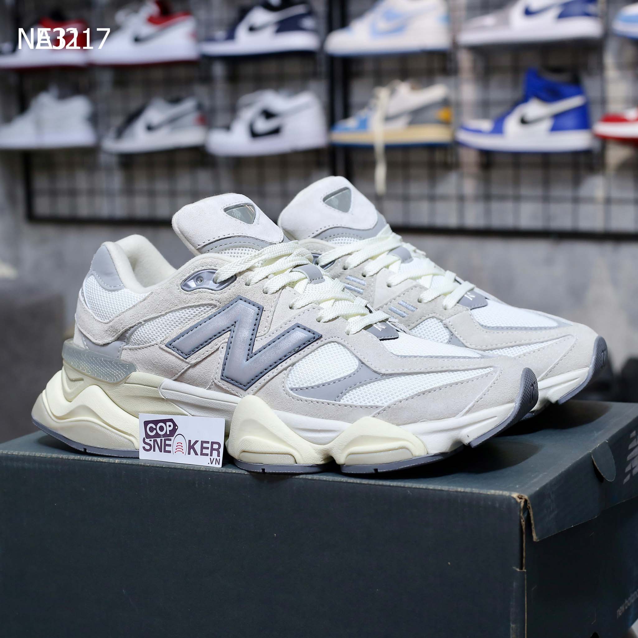 Giày New Balance 9060 ECA Sea Salt Like Auth