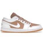 Giày Nike Air Jordan 1 Low Gum White Like Auth