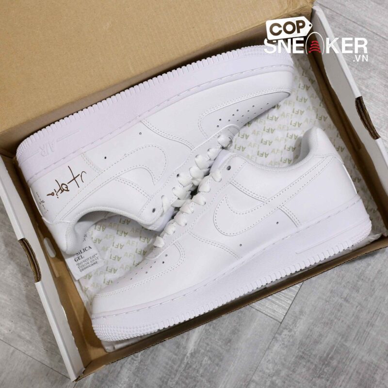 Giày Nike Air Force 1 Low ’07 White Travis Scott Cactus Jack (Utopia Edition) Best Quality