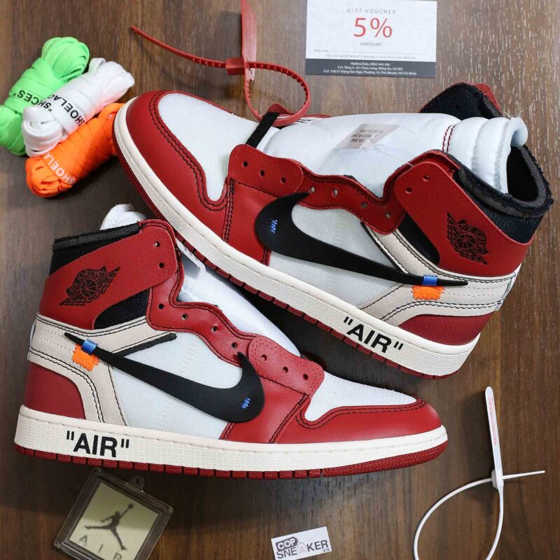 Giày Nike Air Jordan 1 Off White Chicago Best Quality