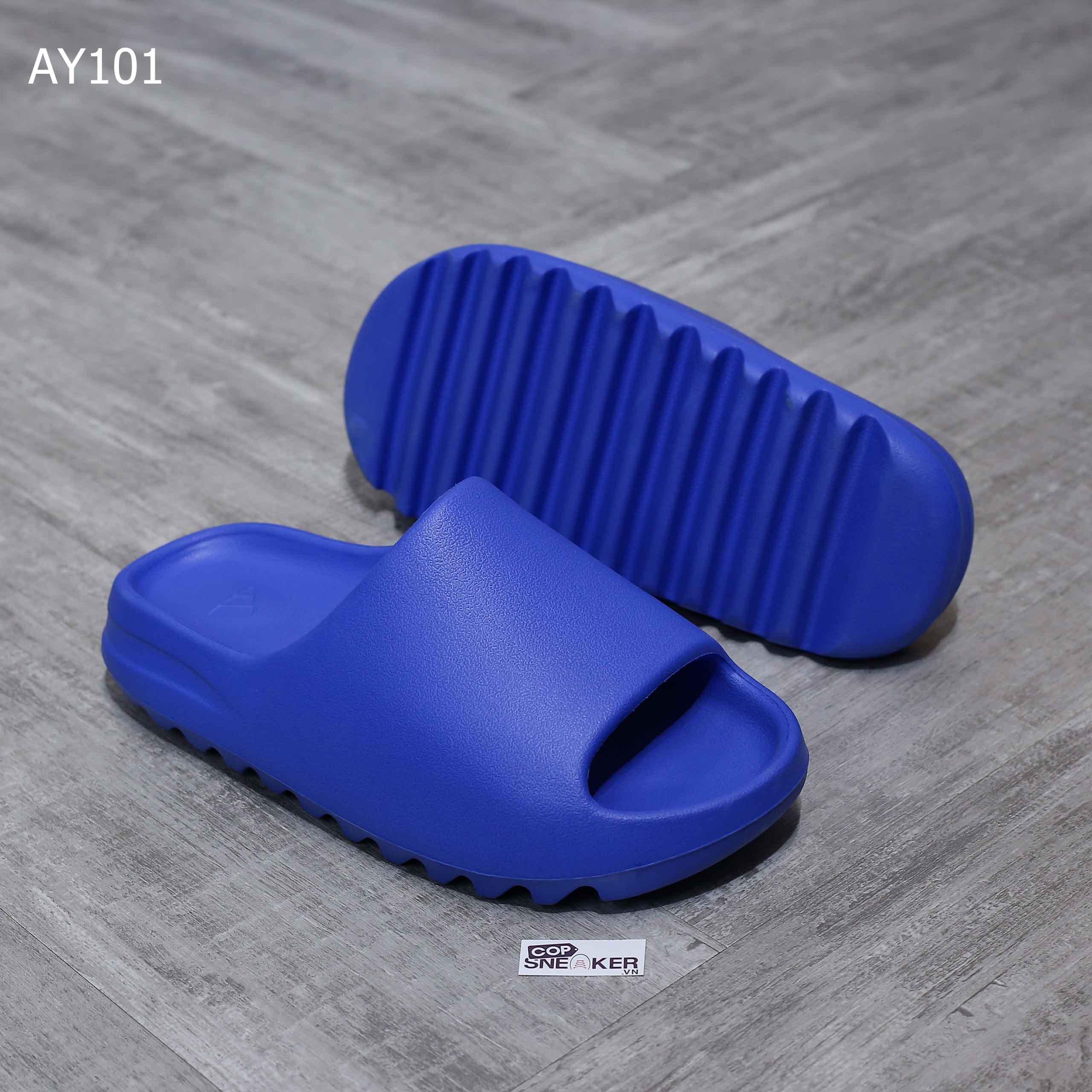 Dép Adidas Yeezy Slide Azure ( 2023 vân nhám ) Like Auth - Cop Sneaker